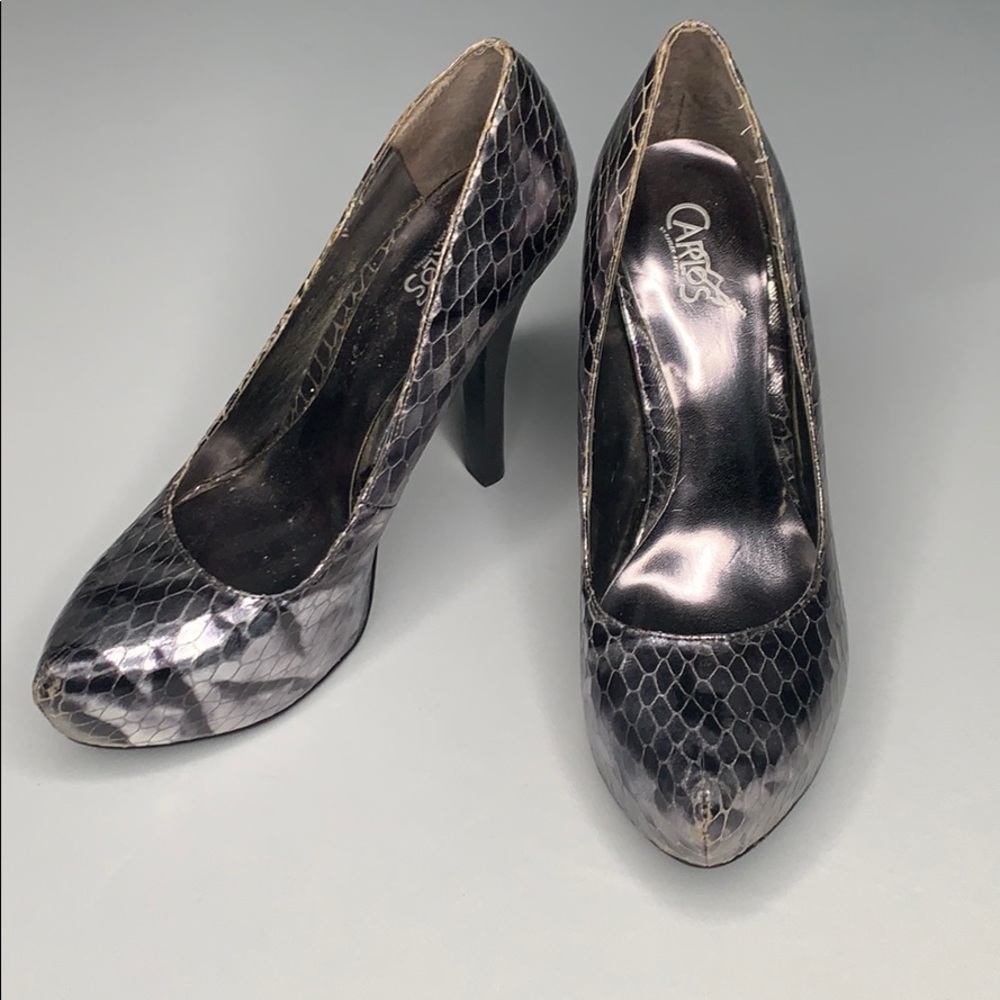 Carlos Santana platform heels 👠